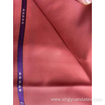 Custom red woolen suits fabric